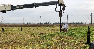 Установка винтовых свай Долгопрудный цена от 3086 руб.