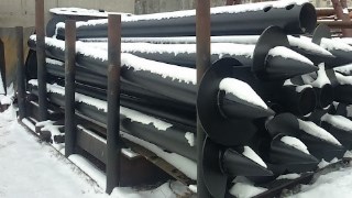 Винтовые сваи диаметром 73 мм Долгопрудном цена от 1337 руб.